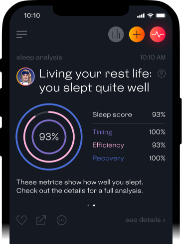 Welltory sleep score