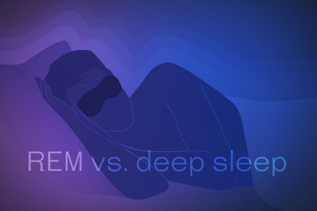 rem sleep vs deep sleep garmin