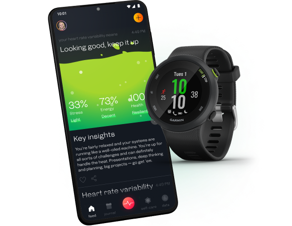 Welltory Garmin Heart Rate Monitor App Personalized Health Fitness Insights